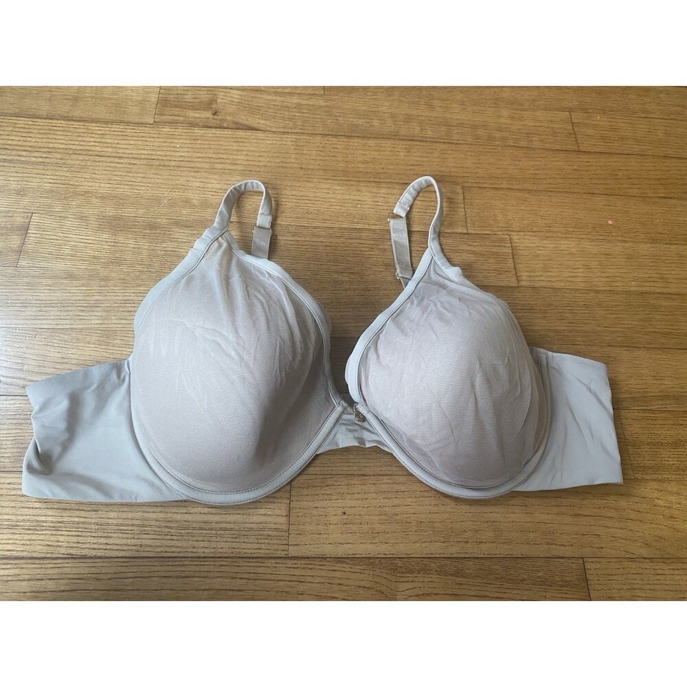 ThirdLove 24/7 Memory Foam Full Coverage Bra 44B Perfect Beige Plus Luxury Brand